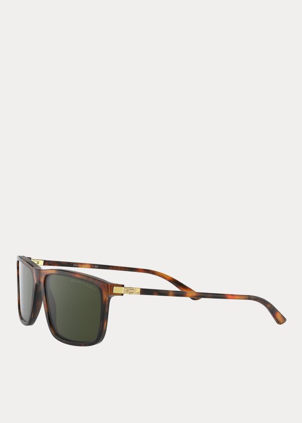 Gafas De Sol Ralph Lauren Hombre Verdes - RL Hinge - NQKFW9327